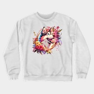 Lapponian Herder Mothers Day Dog Mom Cherished Gift Crewneck Sweatshirt